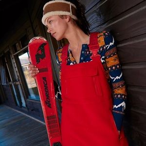 Free People Hit the Slopes Salopette